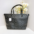COACH 大托特包 黑老花_3
