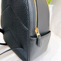 COACH 後背小書包 黑_4