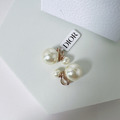 DIOR 珍珠夾式耳環_4