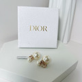 DIOR 珍珠夾式耳環_5
