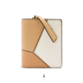 LOEWE Puzzle 牛皮拉鍊短夾