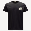 MONCLER Double Logo T-Shirt 黑