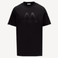 MONCLER Tricolour Accent T-Shirt 黑