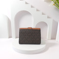 MICHAEL KORS MK 新款三折短夾 咖老花_2