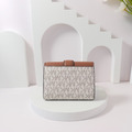 MICHAEL KORS MK 新款三折短夾 白老花_4