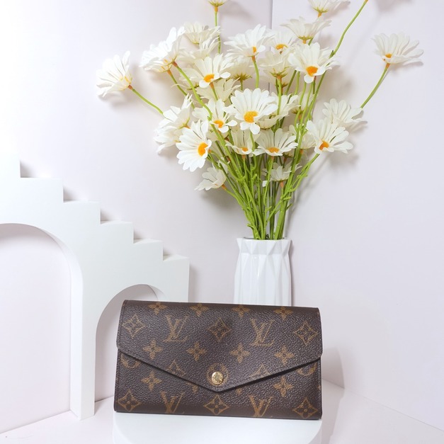 LOUIS VUITTON SARAH 長夾 紅