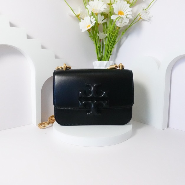 TORY BURCH TB Tory Burch 黑logo金鏈包