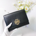 TORY BURCH TB 金屬大簍空LOGO WOC 黑金_2
