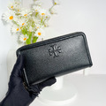 TORY BURCH TB 浮雕LOGO長夾_4