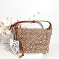 LOEWE Anagram 提花和小牛皮小號 Cubi 手提包_2
