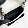 Saint Laurent Paris YSL 揉製小牛皮翻蓋NIKI鏈包 小款 奶白_6
