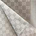 GUCCI 雙面羊絨圍巾 米色