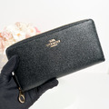 COACH 手拿拉鍊長夾 黑色_3