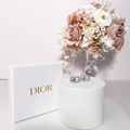 DIOR 經典CD款式滿鑽 銀色_4