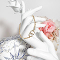 DIOR PETIT CD 小珍珠手鏈 金_3