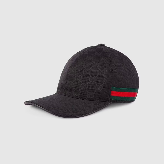 GUCCI 鴨舌帽 黑 Ｍ