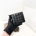 BOTTEGA VENETA BV 編織八卡短夾 油蠟皮_1