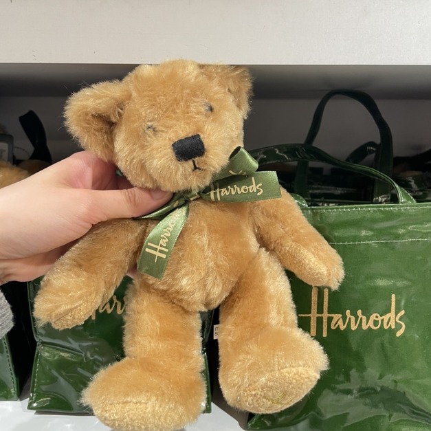 Harrods 經典小熊加PVC提袋