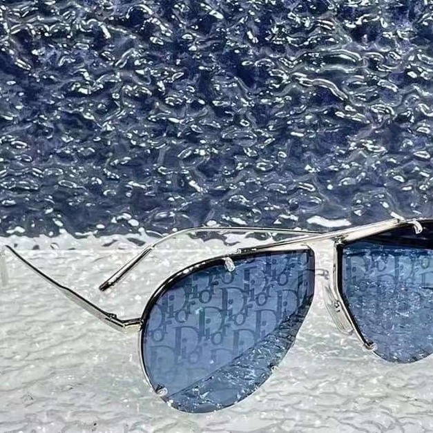 DIOR 金屬框 老花墨鏡