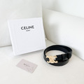 CELINE 凱旋門 皮帶 2.5cm_1