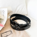 GUCCI 黑扣皮帶 3cm_2