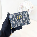 DIOR 蒙田拉鍊錢包