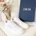 DIOR 老花運動鞋 白_2