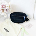 BURBERRY 尼龍胸腰包 黑