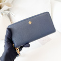 TORY BURCH TB 防刮拉鍊長夾 深藍_1
