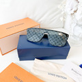 LOUIS VUITTON 滿版老花墨鏡 LV