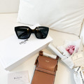CELINE 墨鏡 太陽眼鏡 眼鏡小包 棕色