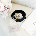 DIOR CD帆布腰帶 2cm_3