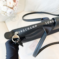 LONGCHAMP 帆布斜背袋_1