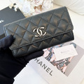 CHANEL 水鑽琺瑯雙C信封中夾_1