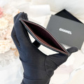 CHANEL CF卡夾 黑銀牛_3