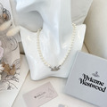 Vivienne Westwood 西太后 爆款土星珍珠頸鏈 項鍊_4