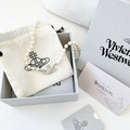 Vivienne Westwood 西太后 爆款土星珍珠頸鏈 項鍊_1