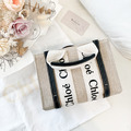 CHLOE WOODY TOTE BAG MINI 深藍