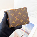 LOUIS VUITTON LV 老花X短夾