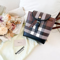 BURBERRY 格紋 迷你後背包