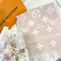 LV Essential 圍巾 米色/玫瑰_2