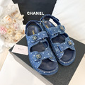 CHANEL 爆款牛仔涼鞋_4