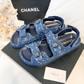 CHANEL 爆款牛仔涼鞋_6