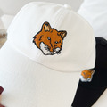 MAISON KITSUNE 狐狸刺繡 帽子 棒球帽 兩色_1
