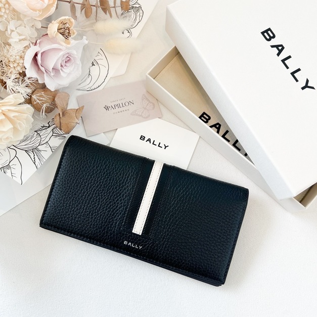 BALLY 對開長夾 黑