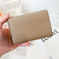 LOEWE 三折短夾 奶茶色 沙色_2