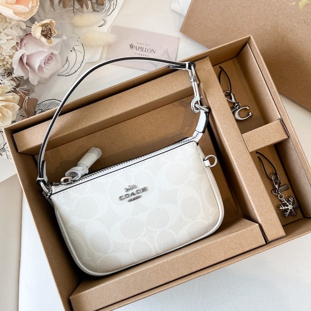 COACH 小麻將包吊飾禮盒組