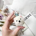 LOEWE 小牛皮鬆獅吊飾_5