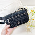 COACH 牛仔布老花腰包_1