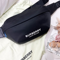 BURBERRY 尼龍腰包 黑